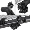 OEM-RA-13531 OE Style 1-Row Aluminum Core Radiator Compatible with 11-15 Sonata Optima,25" W X 19-3/8" H X 5/8" D,1-3/8" Inlet / 1-3/8" Outlet