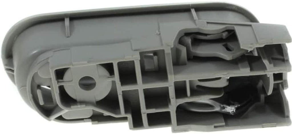 for Mazda 2 Interior Door Handle Front or Rear, Driver Side Gray Bezel with Silver Lever (2011-2014) | with Door Lock Button | Trim:All Submodels | MA1352115 | DL4059330C02