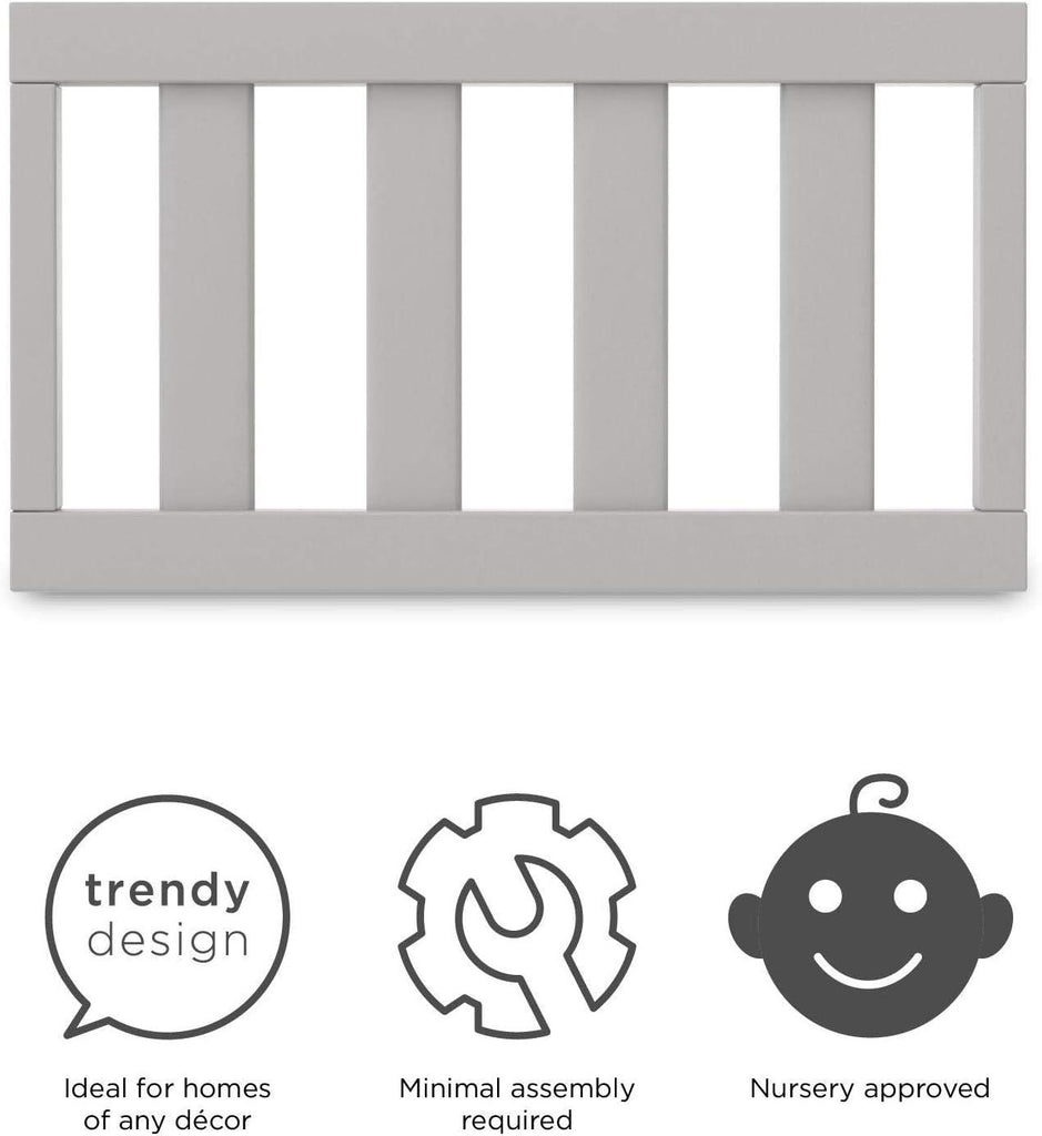 Little Seeds Universal Toddler Rail, Nursery Furniture, Sharkey Gray