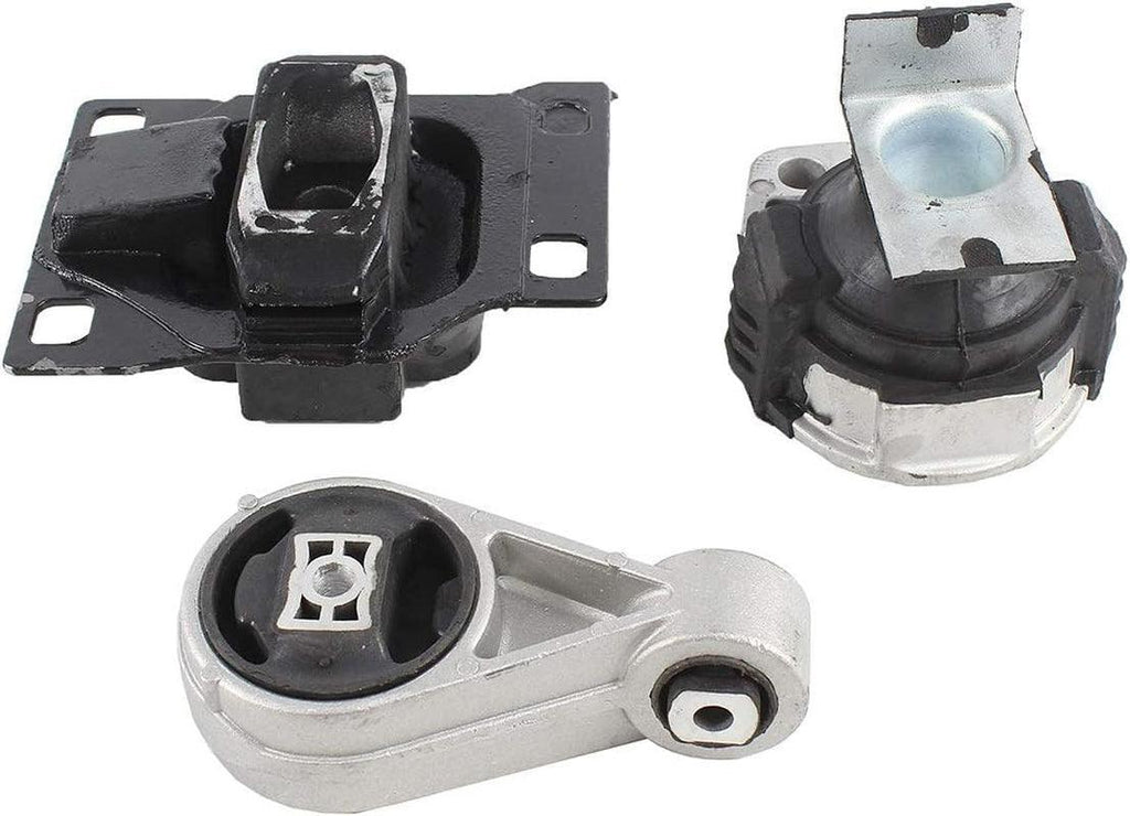 DNJ MMK1035 Complete Engine Motor & Transmission Mount Kit for 2005-2007 / Ford/Focus / 2.0L / Auto Trans