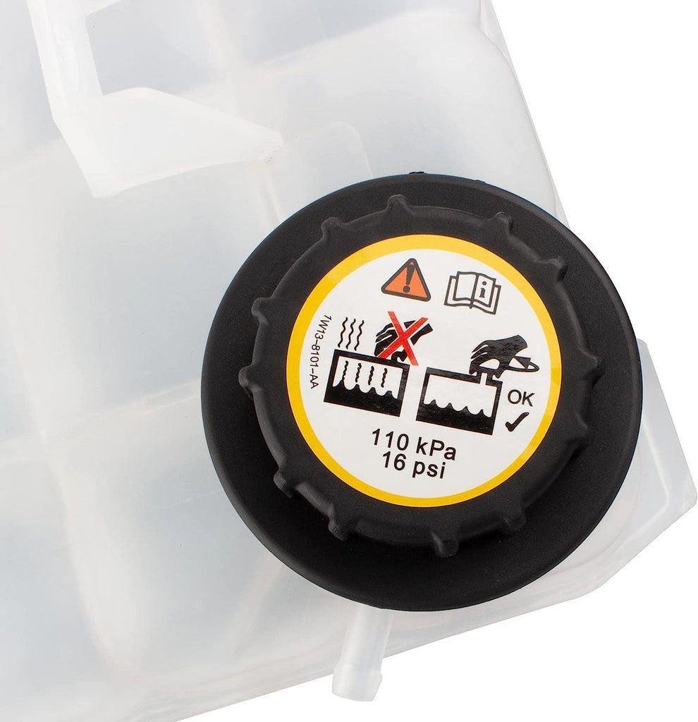 BOXI Coolant Reservoir Bottle Tank with Cap Compatible with Mercedes-Benz W163 ML320 ML350 ML430 ML500 ML55 AMG V6 V8 1635000349,603-258