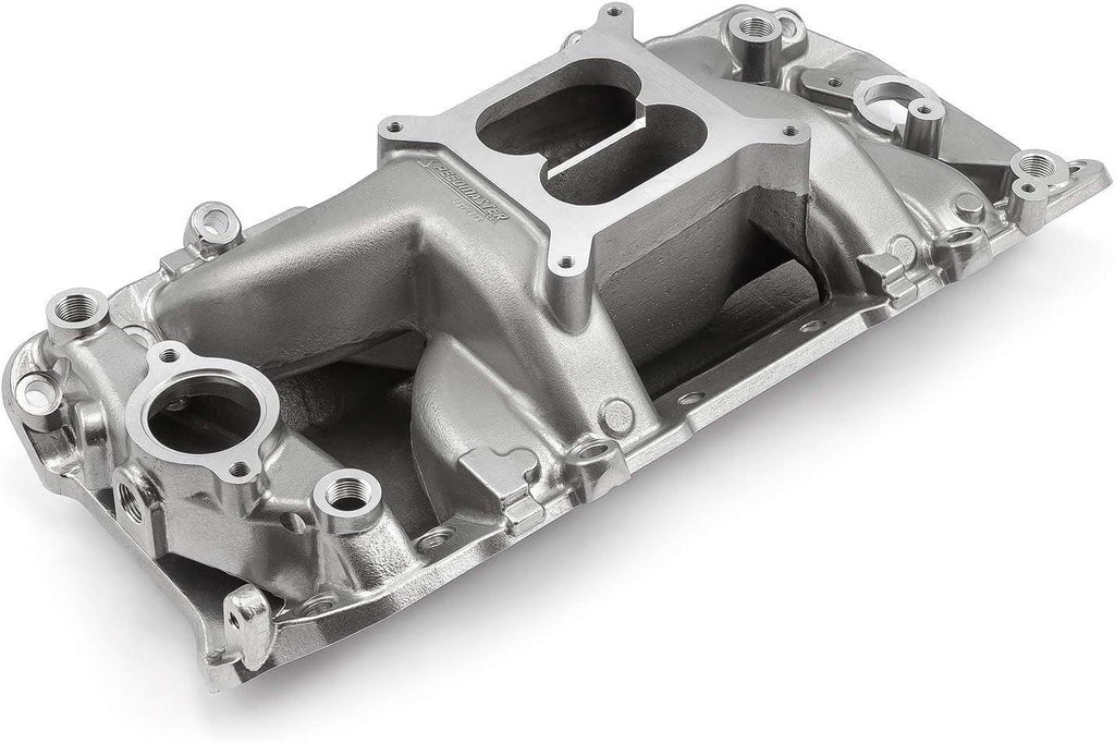 1-147-020 Fits Chevy BBC 454 Midrise Air Oval Port Intake Manifold Machine Polished
