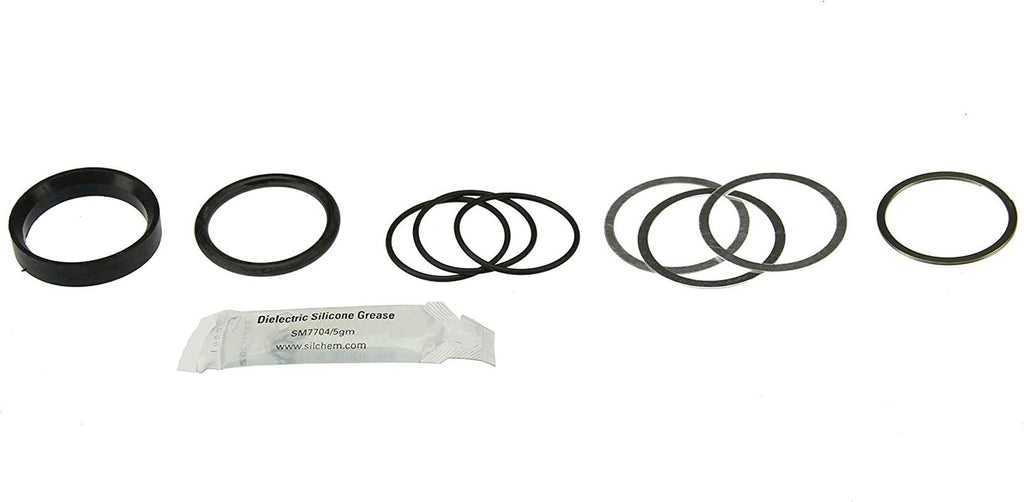 11141439975PRM Collapsible Water Transfer Pipe Kit, Contains 2 Piece Pipe, 2 Seals, 3 Shims, 3 O-Rings, Lock Ring, Grease