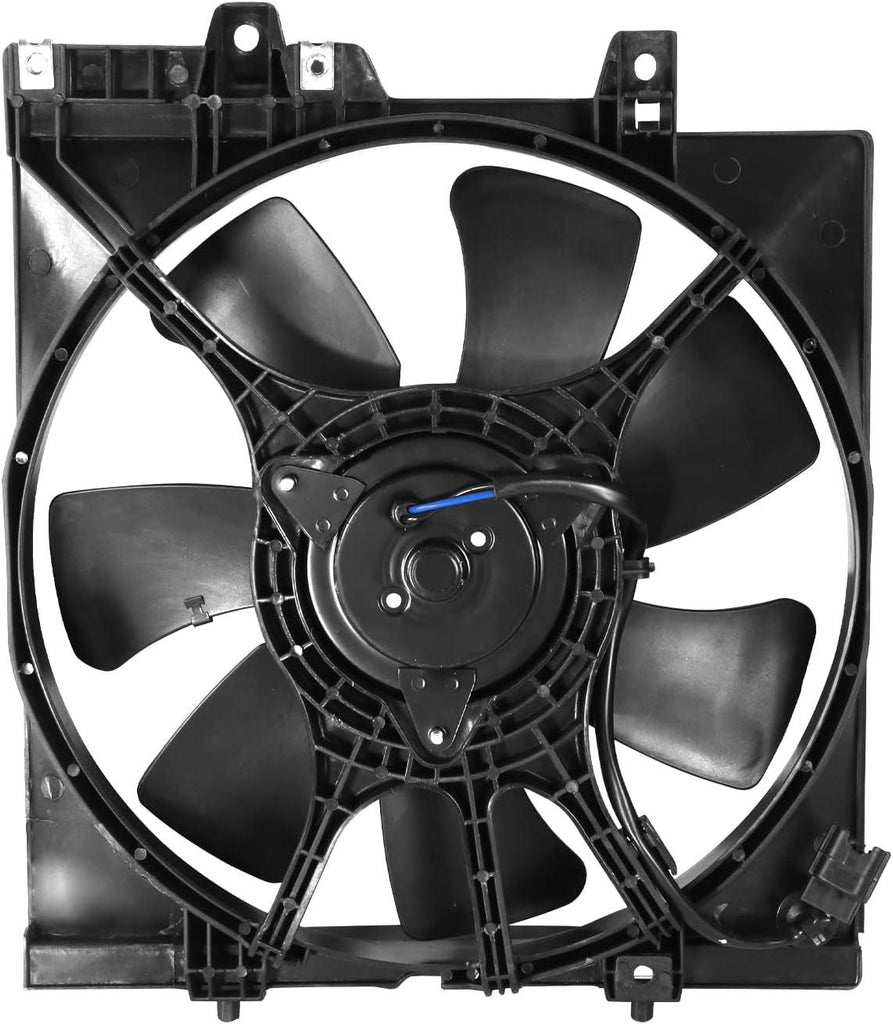 Factory Style A/C Condenser Fan Assembly Compatible with 99-00 Subaru Forester,Oem-Rf-0920