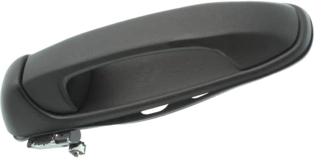 Compatible with Dodge Ram 1500 Exterior Door Handle 2002-2008 Driver Side Rear, Textured Black | Trim: All Submodels | CH1520109 | 55275685AB