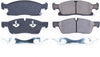 17-1455, Z17 Front Ceramic Brake Pads with Hardware