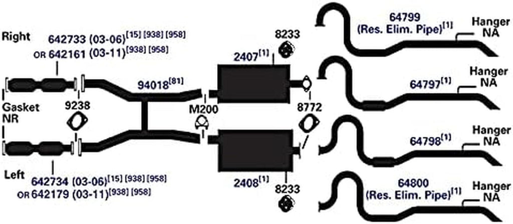 64800 Exhaust Pipe