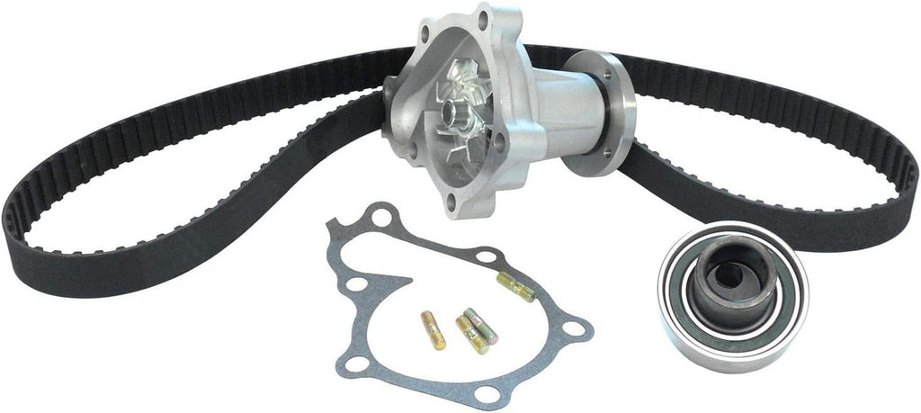 Professional TCKWP104 Timing Belt Kit with Water Pump and Tensioner