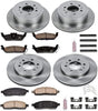 KOE5335 Autospecialty Front and Rear Replacement Brake Kit-Oe Brake Rotors & Ceramic Brake Pads
