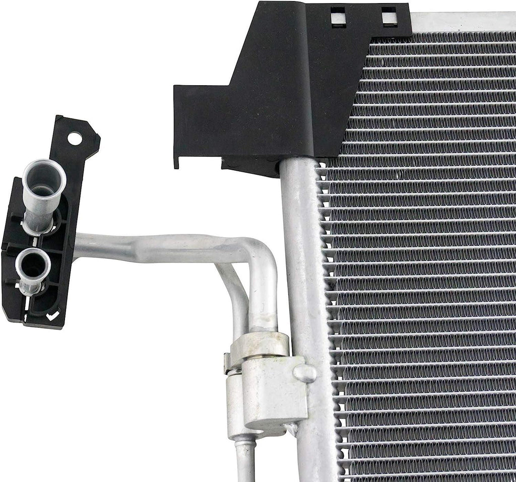 AC A/C Air Conditioning Condenser with Receiver Drier Compatible with 2011-2013 Infiniti M37 / 2011-2013 M56 / 2014-2018 Q70 / 2015-2018 Q70L