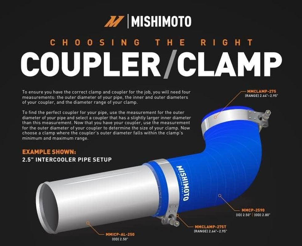 MMICP-SS-250 2.5" Straight Universal Stainless Steel Exhaust Piping