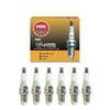 NGK G-Power Platinum Spark Plug Set 6PCS. 7090 BKR5EGP