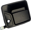 Dorman 80645 Front Driver Side Exterior Door Handle Compatible with Select Ford Models, Smooth Black (OE FIX)