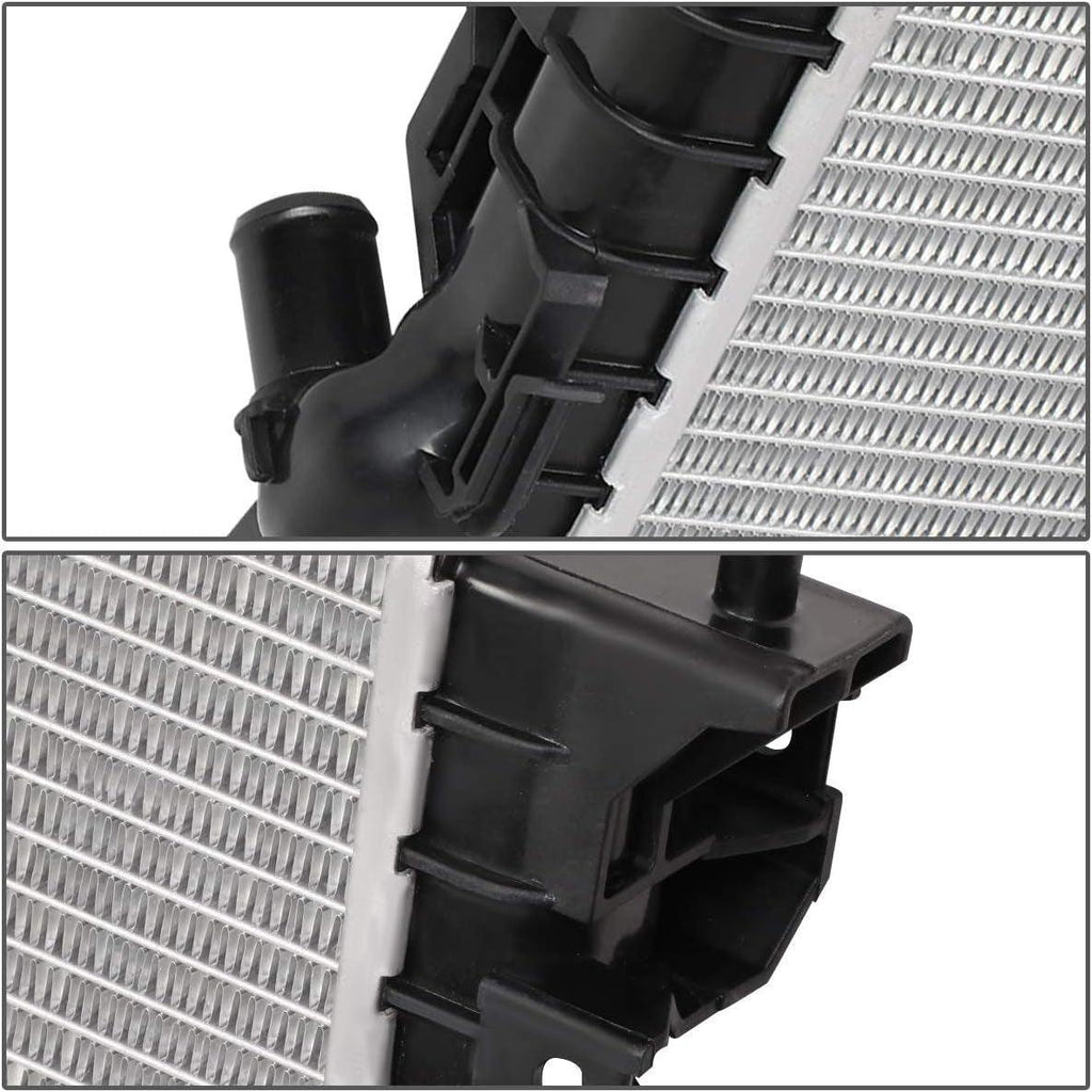 OEM-RA-2937 Factory Style Direct Fit Aluminum Cooling Radiator Compatible with 09-16 Lincoln MKS / 10-12 MKT, 28-3/4" W X 17-1/2" H X 1" D, 1-1/2" Inlet / 1-1/2" Outlet