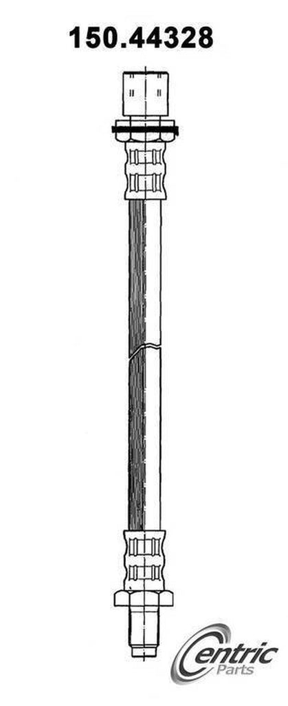 Centric Brake Hydraulic Hose for Pickup, Land Cruiser 150.44328