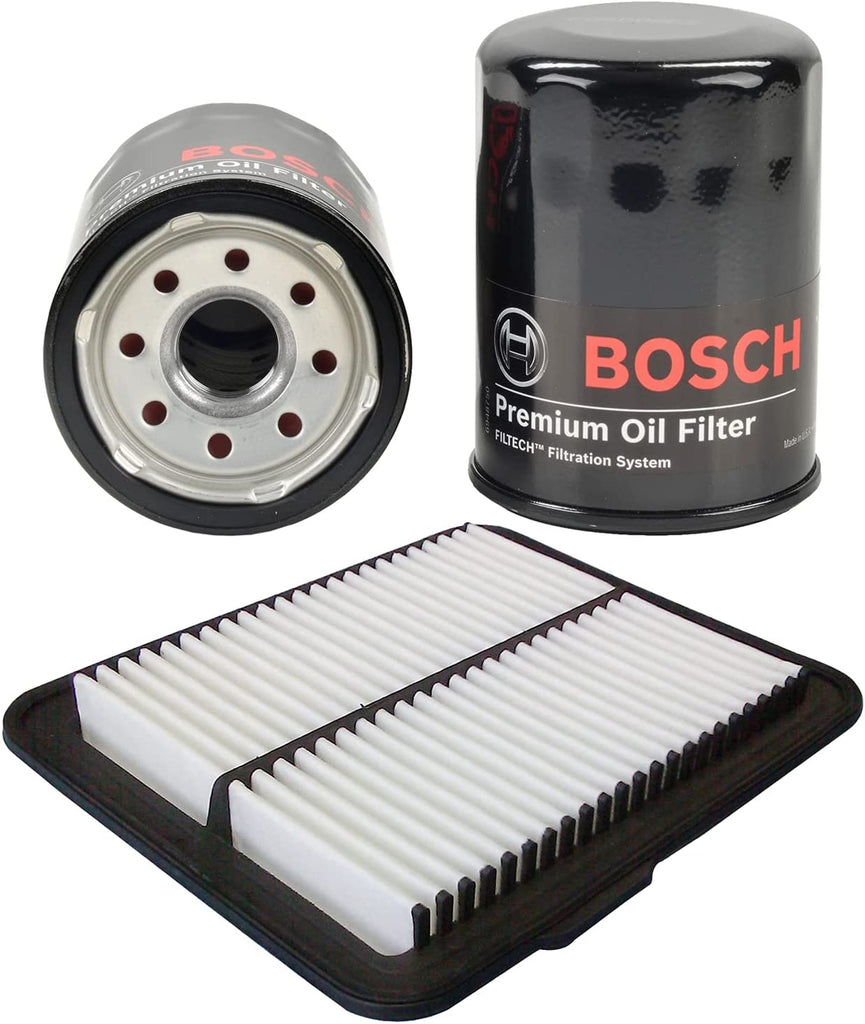 Bosch 3323 & 5333WS Premium Oil Filter and Air Filter Bundle