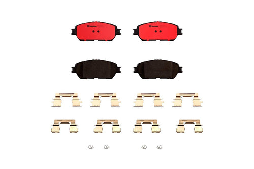 Front Disc Brake Pad Set for Tacoma, Sienna, Solara, Avalon+More (P83105N)
