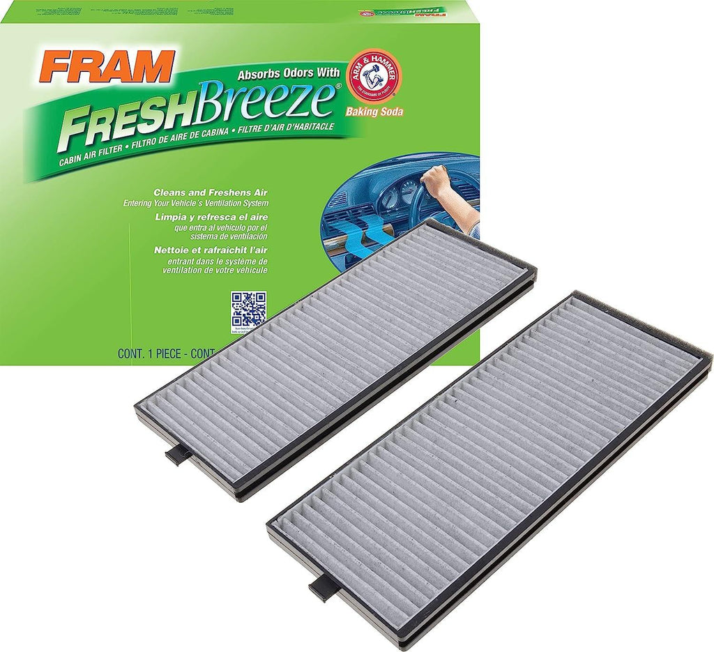 Fresh Breeze Cabin Air Filter Replacement for Car Passenger Compartment W/Arm and Hammer Baking Soda, Easy Install, CF10245 for Select Hyundai Vehicles