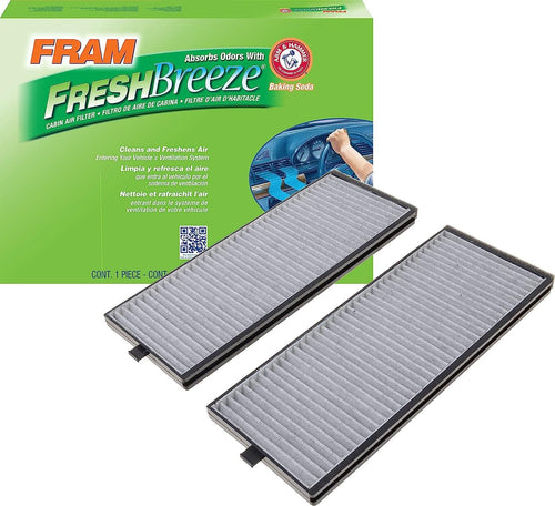 Fresh Breeze Cabin Air Filter Replacement for Car Passenger Compartment W/Arm and Hammer Baking Soda, Easy Install, CF10245 for Select Hyundai Vehicles
