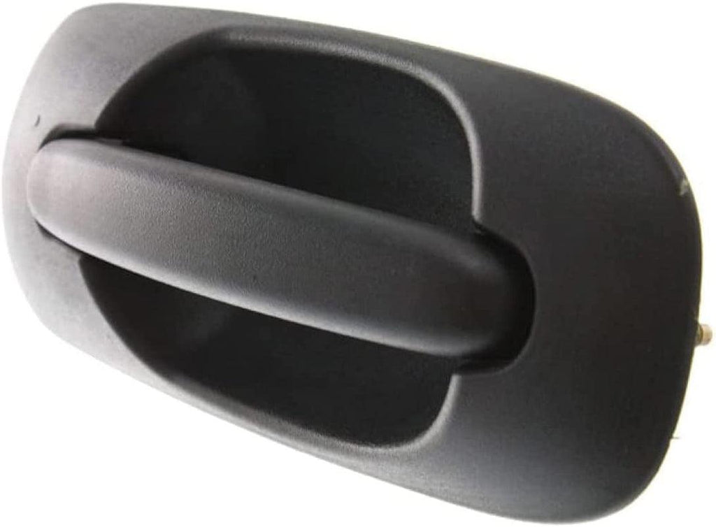 for Dodge Grand Caravan Exterior Door Handle 2001-2007 Passenger Side | Rear | Side Sliding Door | Textured Black | Trim: All Submodels | CH1521113 | RP86VTEAC