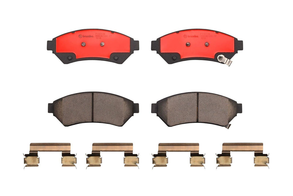 Front Disc Brake Pad Set for Lacrosse, Uplander, Grand Prix+More (P10033N)