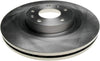 Replacement Front Brake Rotor for 2007-2015 Mazda CX-9 By:  (980580R), Silver