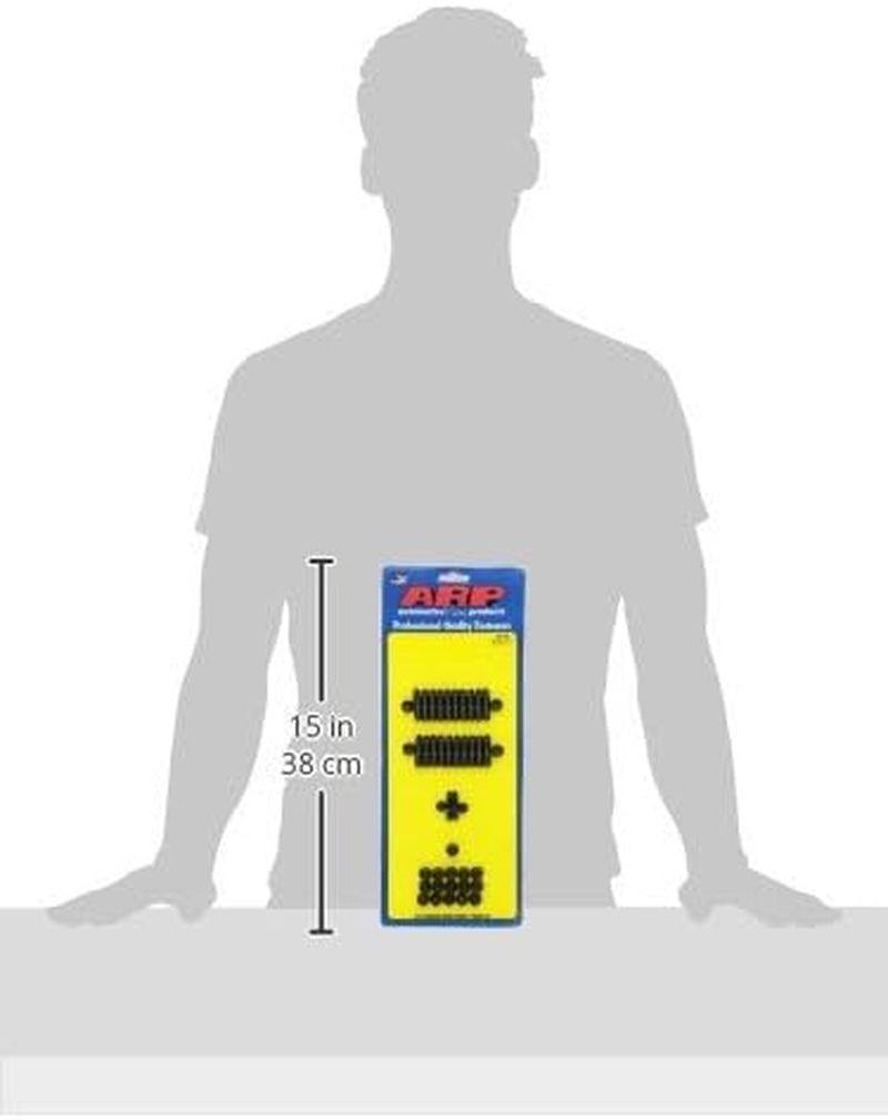 2351902 Oil Pan Stud Kit with 12-Point Nuts, Black Chrome Moly Steel, for Select Chevrolet Big Block Applications