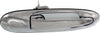 Exterior Door Handle Set of 2 Compatible with 1998-2002 Lincoln Town Car Rear, Driver and Passenger Side FO1521129