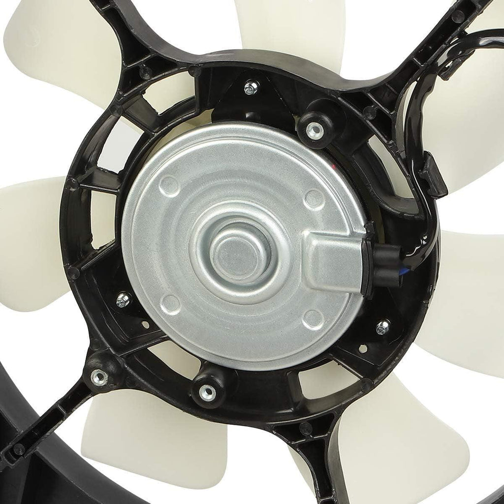 OEM-RF-0184 Factory Style Radiator Cooling Fan Assembly Cooling Efficiency Improved Direct Replacement [Compatible with 2012-201 Civic]
