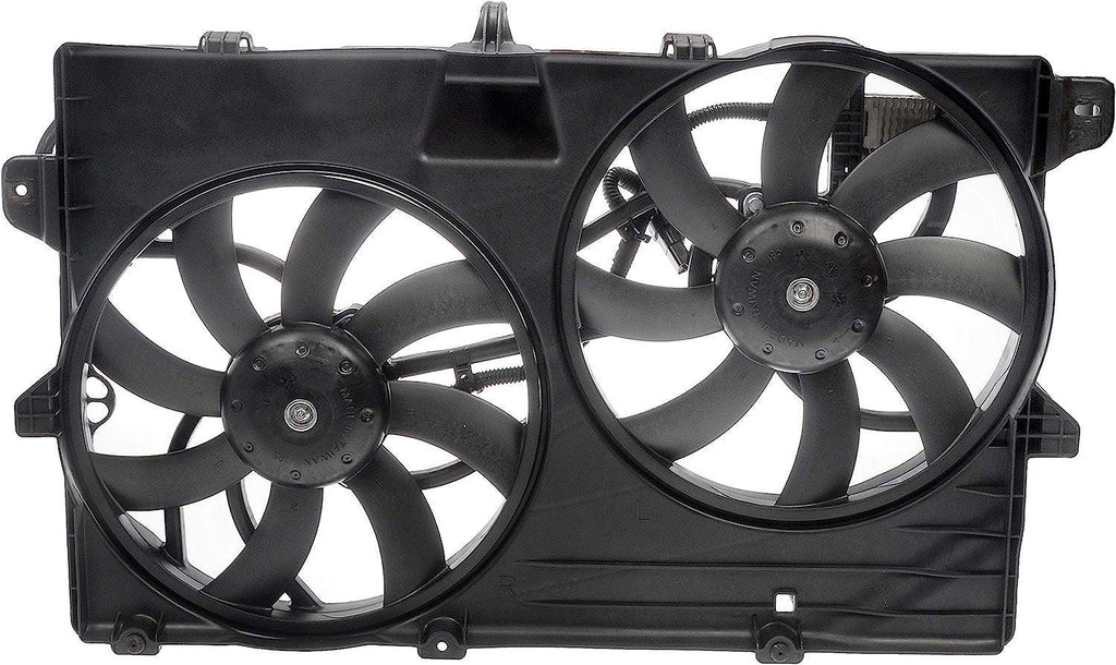 Dorman 621-392XD Dual Fan Assembly with Upgraded Controller Compatible with Select Ford / Lincoln Models (OE FIX)
