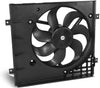 OEM-RF-0364 Factory Style Radiator Cooling Fan Assembly Compatible with 00-06 Audi TT, 99-05 Golf/Jetta 1.8T, 1.9TDI 2.0L, 2.8L