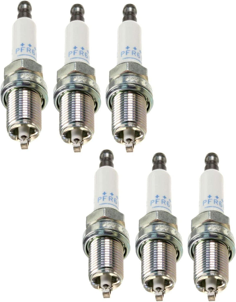 OEM NGK Set of 6 Spark Plugs for Audi A6 Quattro S5 S6 S8 Q7 VW Touareg