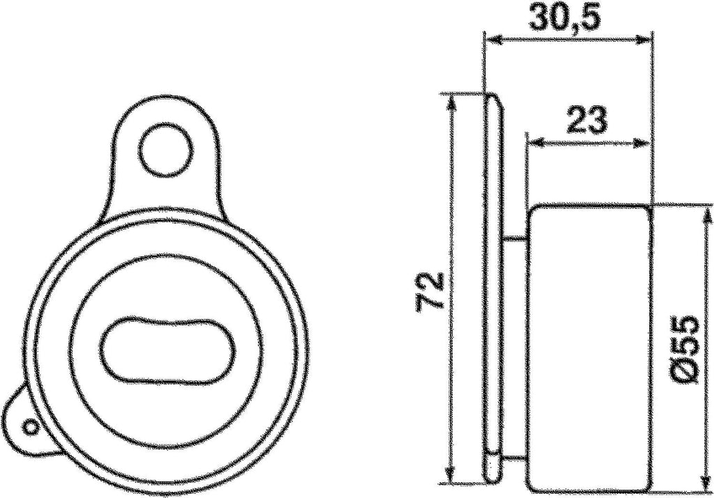 Gold T41074 Manual Timing Belt Tensioner