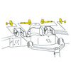 Alignment Caster / Camber Kit for Ranger, B2300, B4000, B3000+More (K80065)