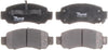 PGD832C Professional Grade Ceramic Disc Brake Pad Set
