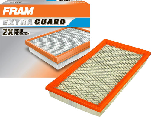 FRAM Extra Guard Engine Air Filter Replacement, Easy Install W/ Advanced Engine Protection and Optimal Performance, CA7414 for Select Caterpillar, Chrysler, Dodge, Eagle and Plymouth Vehicles