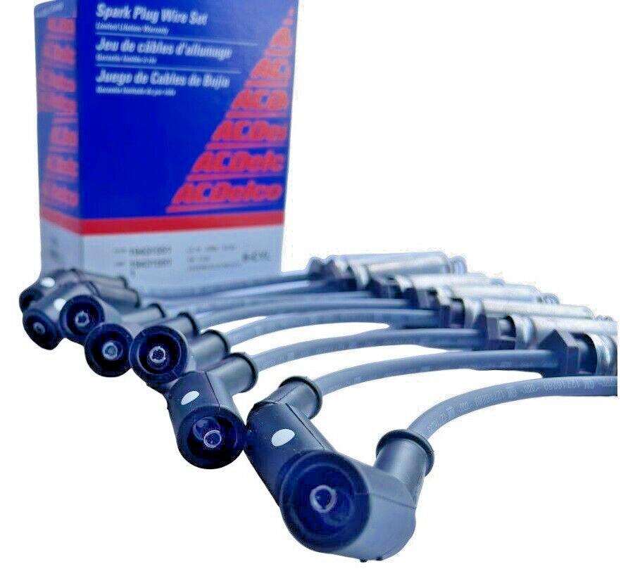 758EE AC Delco Spark Plug Wires Set of 8 New for Chevy Chevrolet Silverado 1500