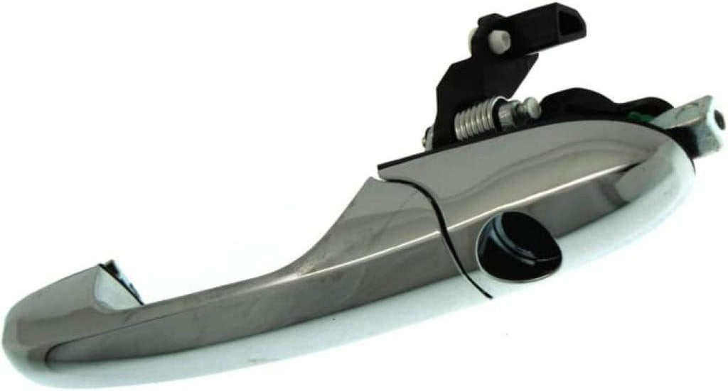 for Fiat 500 Exterior Door Handle Front, Driver Side Chrome (2012-2017) | with Key Hole| Trim:All Submodels
