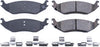 17-898, Z17 Rear Ceramic Brake Pads with Hardware