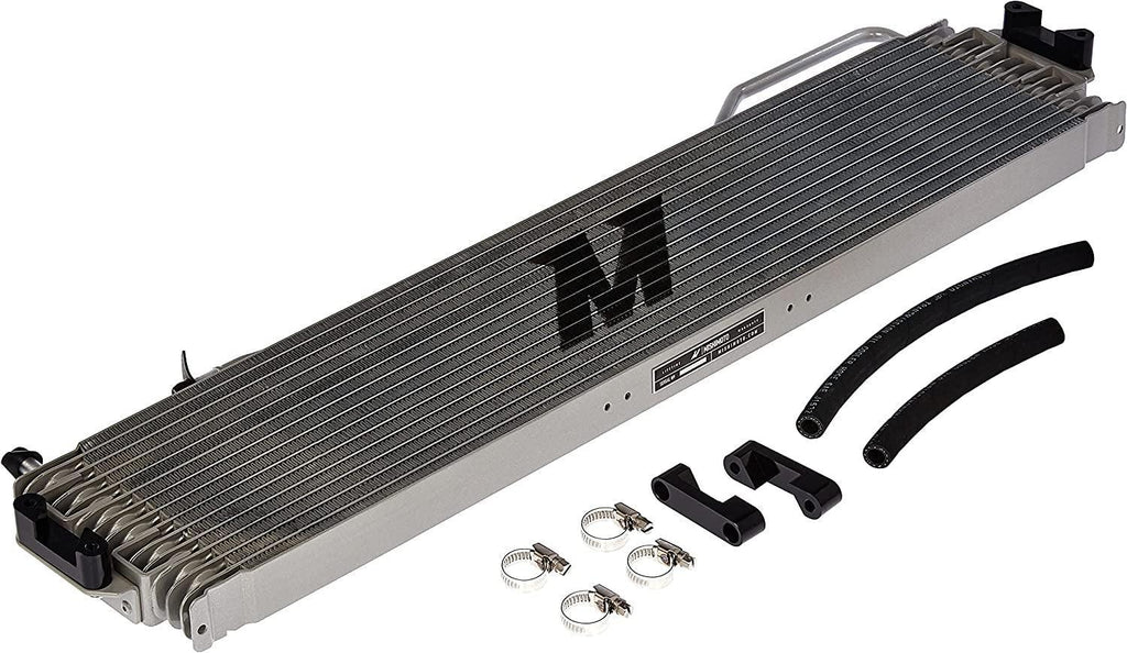 MMTC-K2-14 Transmission Cooler Compatible with Chevrolet Silverado 2014-2018 Silver