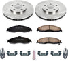 KOE1547 Autospecialty Front Replacement Brake Kit-Oe Brake Rotors & Ceramic Brake Pads