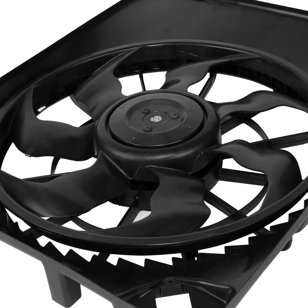 OEM-RF-1132 Factory Style Radiator Cooling Fan Assembly Compatible with 13-18 Santa Fe Sport / 14-15 Sorento 2.4L