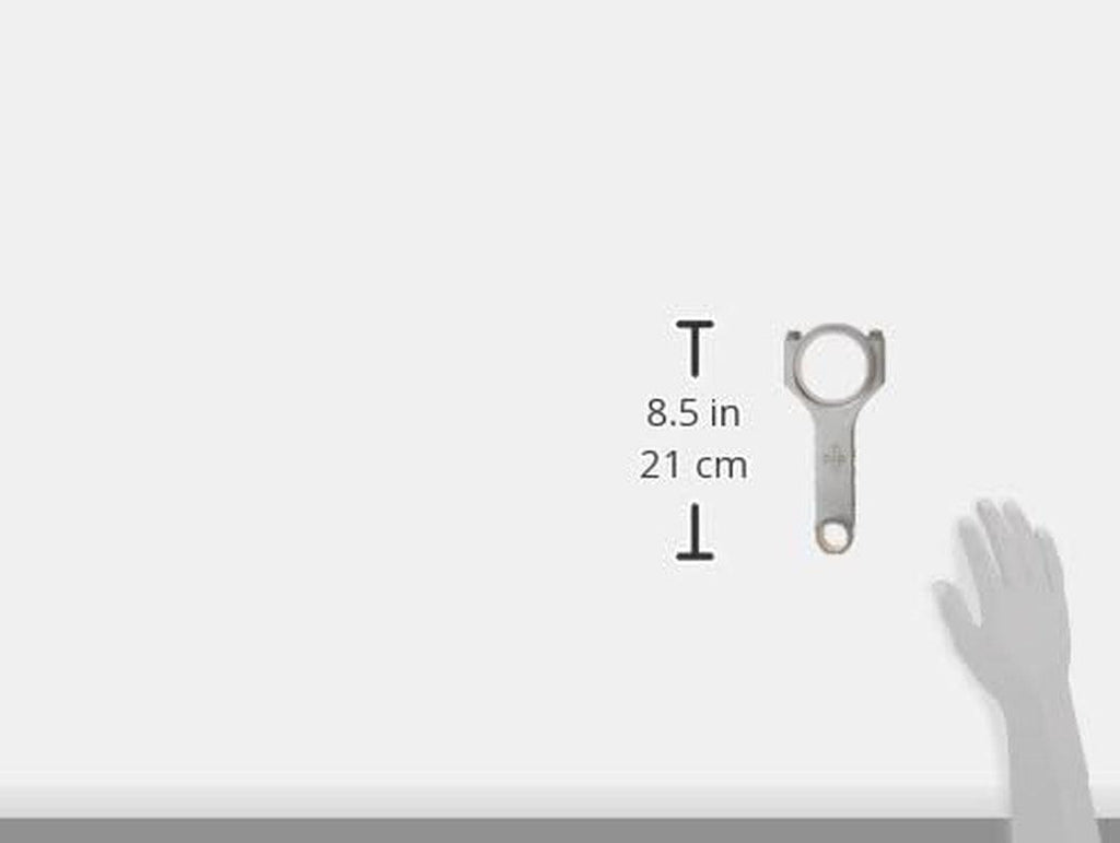 CRS5700B3D 5.70" Forged H-Beam Connecting Rod Set for Small Block Chevy