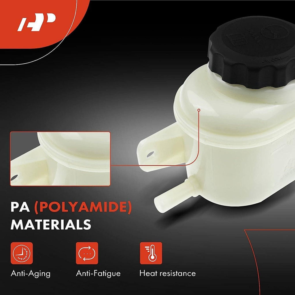 A-Premium Engine Coolant Overflow Recovery Reservoir Tank [W/Cap] Compatible with Chevrolet Optra 2004-2010, Suzuki Forenza 2004-2008, 2.0L, Replace # 96451797