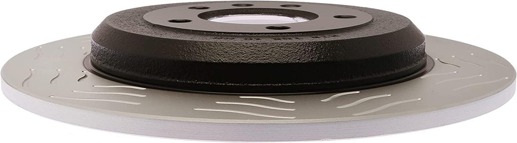 R-300 Specialty Street Performance Replacement Rear Disc Brake Rotor for Select Ford Edge/Explorer/Flex/Taurus/Taurus X, Lincoln MKS/MKT/MKX, Mercury Sable Model Years (680686PER)