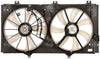 Four Seasons Dual Radiator and Condenser Fan Assembly for ES350, Camry 76188