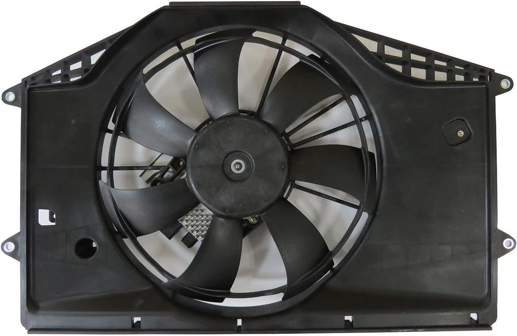 624610 Cooling Fan Assembly Compatible with 2016-2020 Honda Civic