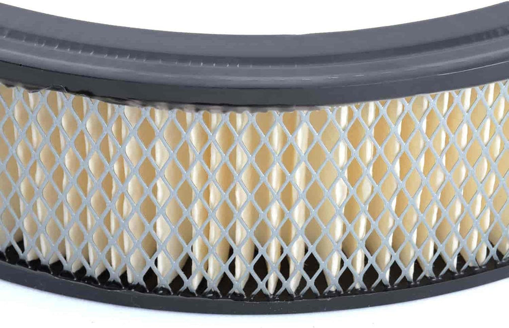 Racing Power Company R2195BK-BOX - Black 14" X 3" Muscle Car Style Air Cleaner Set - Paper Element & Recessed Base