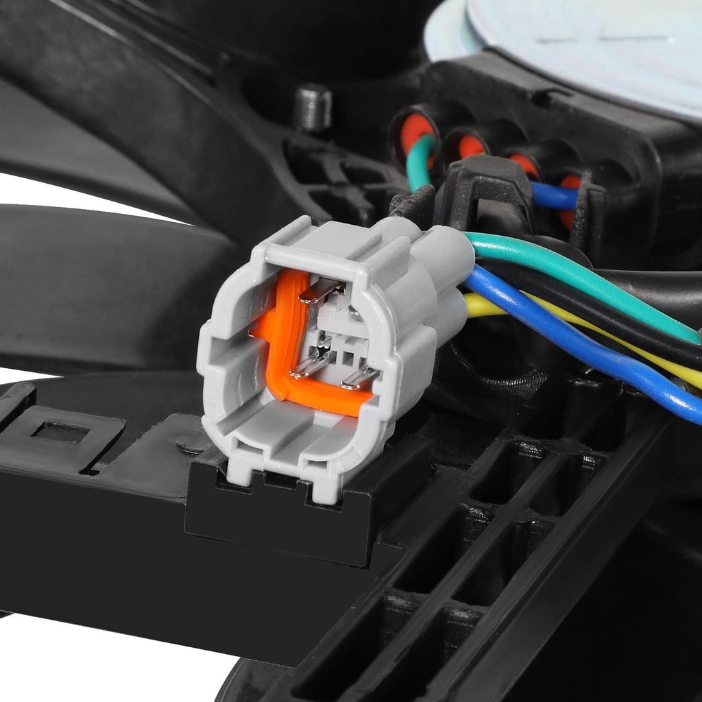 OEM-RF-0884 Factory Style Radiator Cooling Fan Assembly Compatible with 2013-2018 Versa / 2014-2017 Versa Note