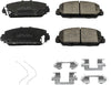 17-1697, Z17 Front Ceramic Brake Pads with Hardware
